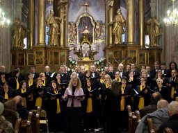 Varsovie, le choeur Interuniversitaire Sainte Anne
